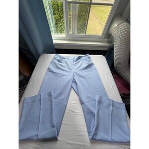 Women's classic baby blue slacks - Black Label by Evan-Picone / Size 12